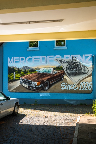 Mercedes-Benz Mural Since 1926